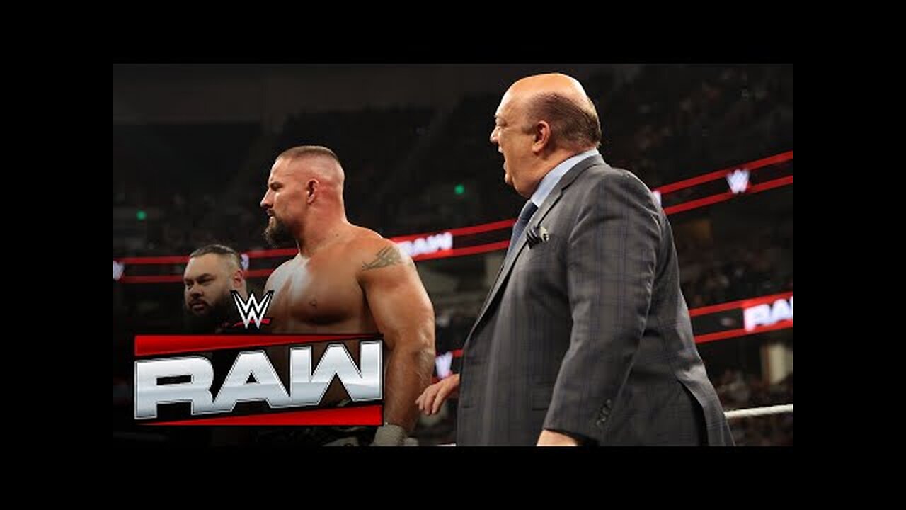 Paul Heyman introduces the new-look Vision Raw highlights, Oct. 27, 2025