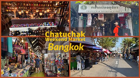 Chatuchak Weekend Market ตลาดนัดจตุจักร - Largest Market in Thailand - A Must Visit - Bangkok 2026