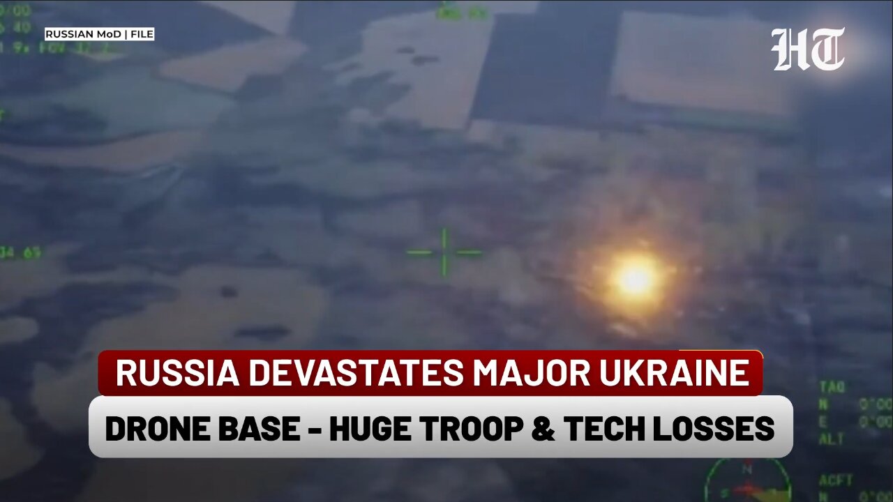On Cam: Russia Hit Ukraine Drone Base With Nuke-Capable Missile As Trump, Zelensky Met On Tomahawks