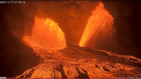Kilauea Produces Record-Breaking Lava Fountains In Episode 35 - Geomagnetic Storm Watch
