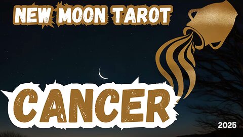 Cancer ♋️- New Moon in Aquarius Tarot reading #cancer #tarot #tarotary #newmoon