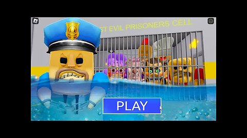 WATER BARRY'S PRISON RUN! OBBY Full Gameplay #roblox
