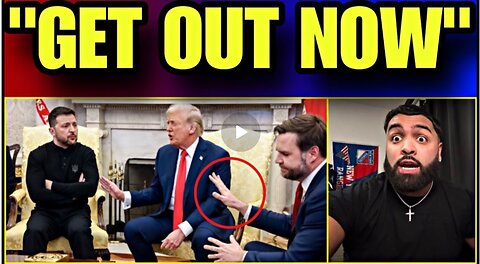 Holy MOLY!! FOOTAGE Of Trump Kicking Zelensky Out Of The White House BREAKS THE INTERNET!!!!