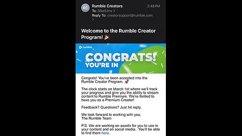 Approved Rumble Creator! | KOMPETE