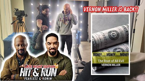 Vernon MIller is BACK - Author of Money money money the Root of all Evil