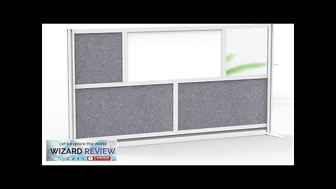 Stand Up Desk Store Workflow Modular Wall 70'' x 48'' Wall Review