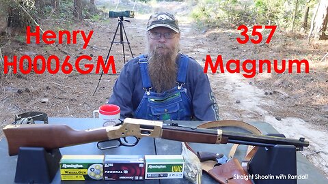 Henry 357 Magnum rifle review with ammo comparisons