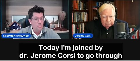 Dr jerome Corsi Trump JUST went FULL WARTIME President + RFK Jr in DANGER