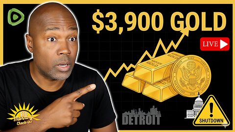 Markets Panic: Government Shutdown Sends Gold & Bitcoin Higher | Morning Check-In: Let's Talk...