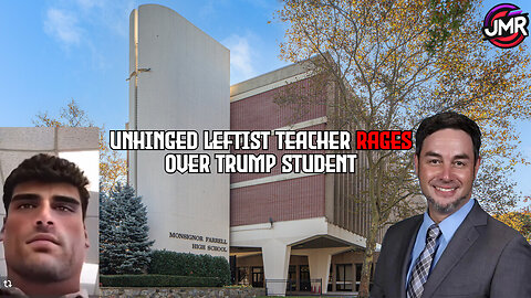 Unhinged leftist teacher MELTSDOWN over pro Trump student