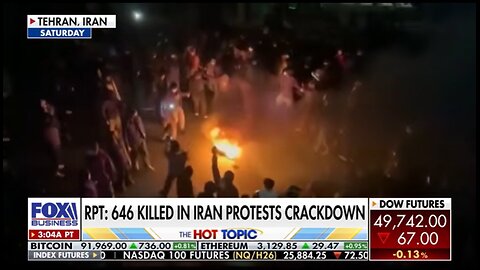 At Least 646 Killed in Iran Protest Crackdown, Americans Should Leave Now