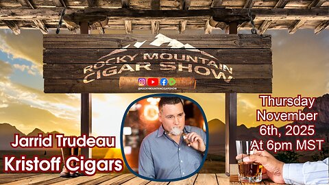 Episode 184: Jarrid Trudeau, Kristoff Cigars & Cigar-Coop on the show this week.