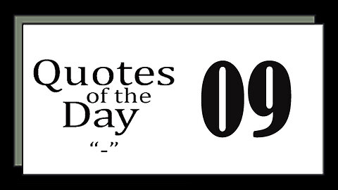 Quotes Of The Day 09