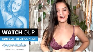 Roxy Nova : Tu at Sainsburys rib and lace plunge underwired bra and lace midi knickers [PREVIEW]