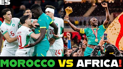 Morocco vs. Africa - The Fallout No One Expected & The Panenka, Protest & Police.Morocco vs Senegal.