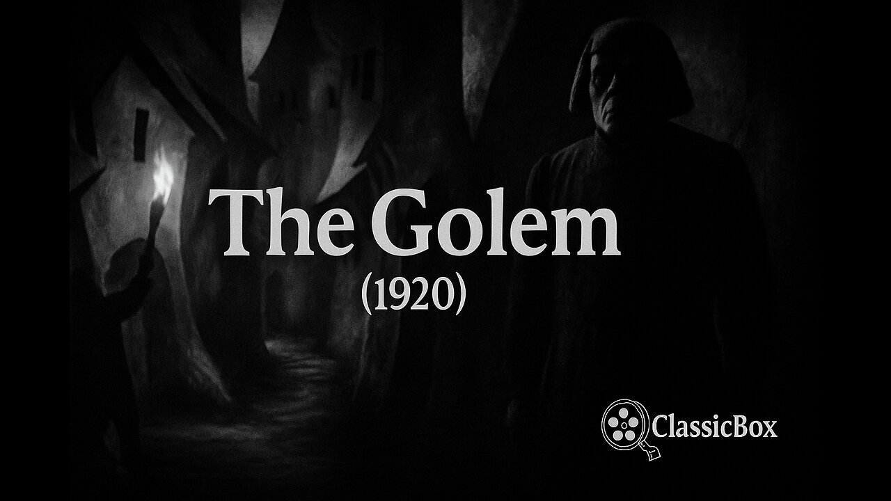 The Golem (1920) 🎞️ | Silent German Expressionist Horror | Public Domain | ClassicBox Silent