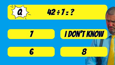 6 Division Quiz Exercises for Kids | 4th & 5th Grade Math