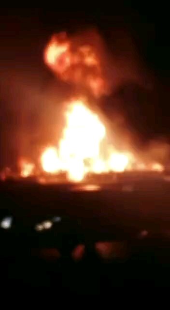 Iran: A gas facility in Shiraz is burning from a mysterious reason 😉