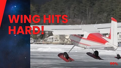 Plane Wing Smashes Runway—You Won’t Believe This!