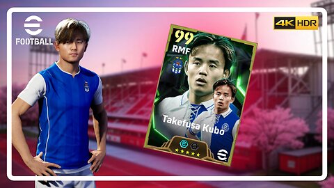 Takefusa Kubo Acceleration Burst eFootball Card Review, Build & Gameplay | eFootball | Player Review