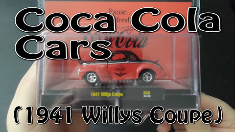 Coca Cola Cars (1941 Willys Coupe)