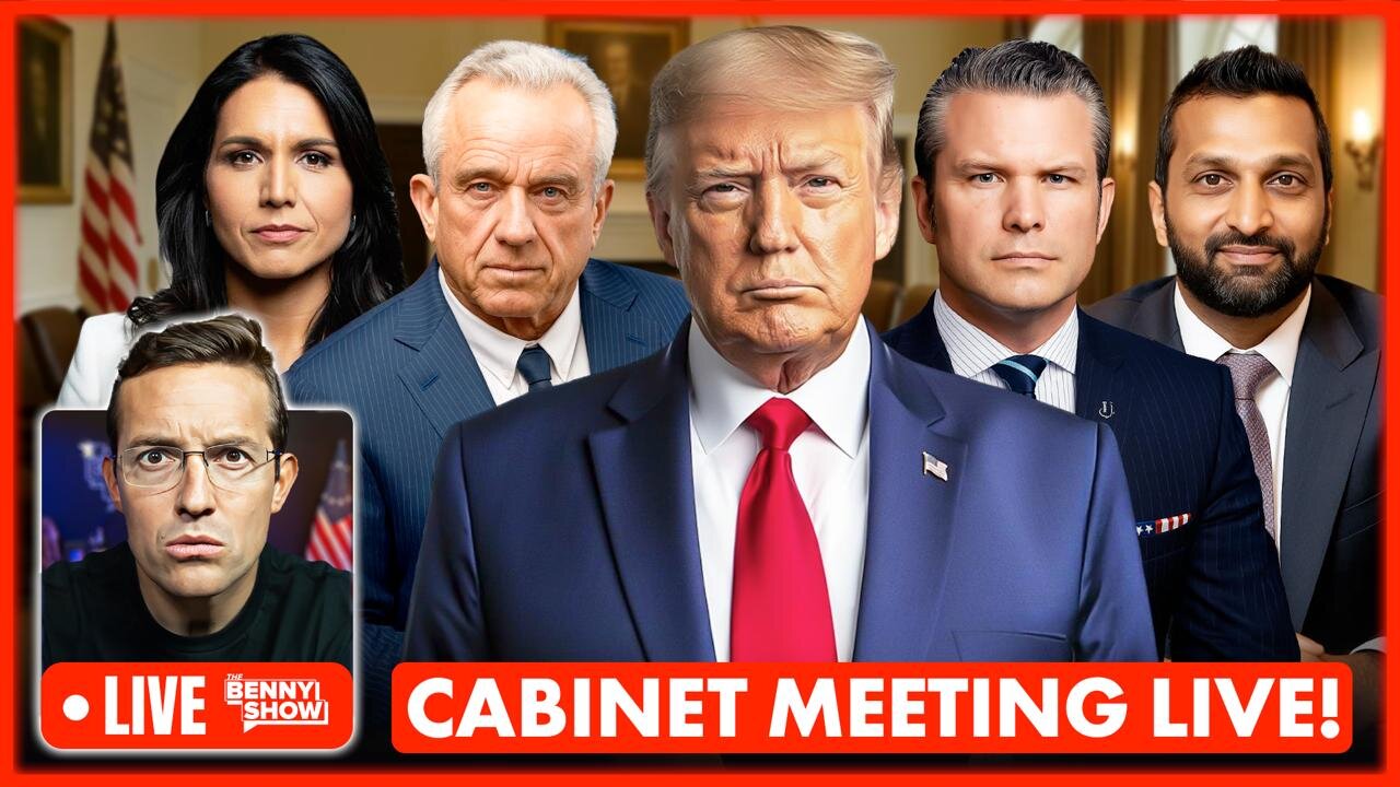 🚨Trump Cabinet Meeting LIVE Now in White House As Somali Fraud EXPOSED, Third World Deportations