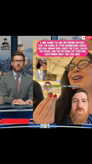 Shoppers report mannequins’ hands appear lifelike; staff address concerns. #MannequinHands #japd