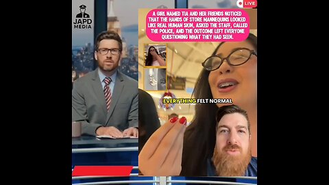 Shoppers report mannequins’ hands appear lifelike; staff address concerns. #MannequinHands #japd