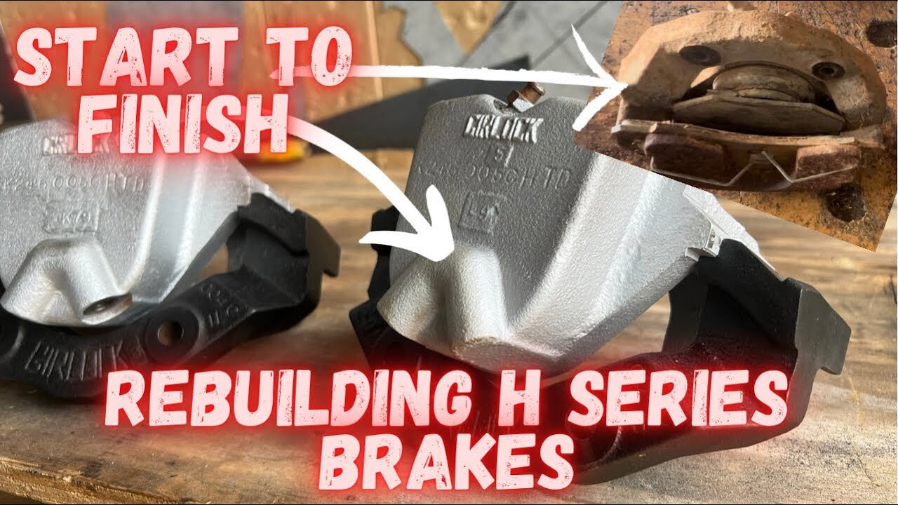 Rebuilding H SERIES front brakes - HJ WAGON BEATER BUILD EP3