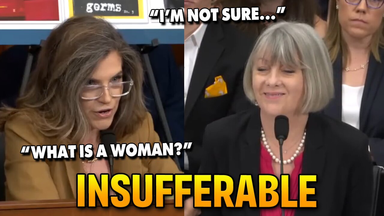 Smithsonian museum director SMIRKS as she REFUSES to define "what is a woman"