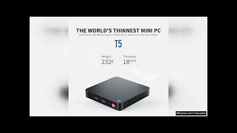 2024 Beelink T5 Intel Celeron N4020 Mini PC 4GB DDR4 64GB eMMC Review