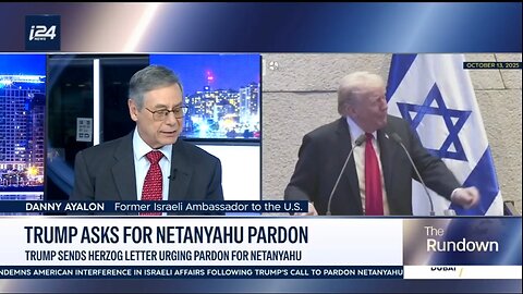 TRUMP ASKS FOR NETANYAHU PARDON