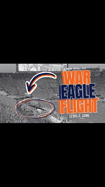 War Eagle Flight | Auburn Football vs. Georgia 2025 | 4K Replay