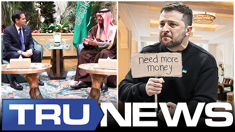 Russia and US Meet in Saudi Arabia…Zelensky Wanders in Lobby