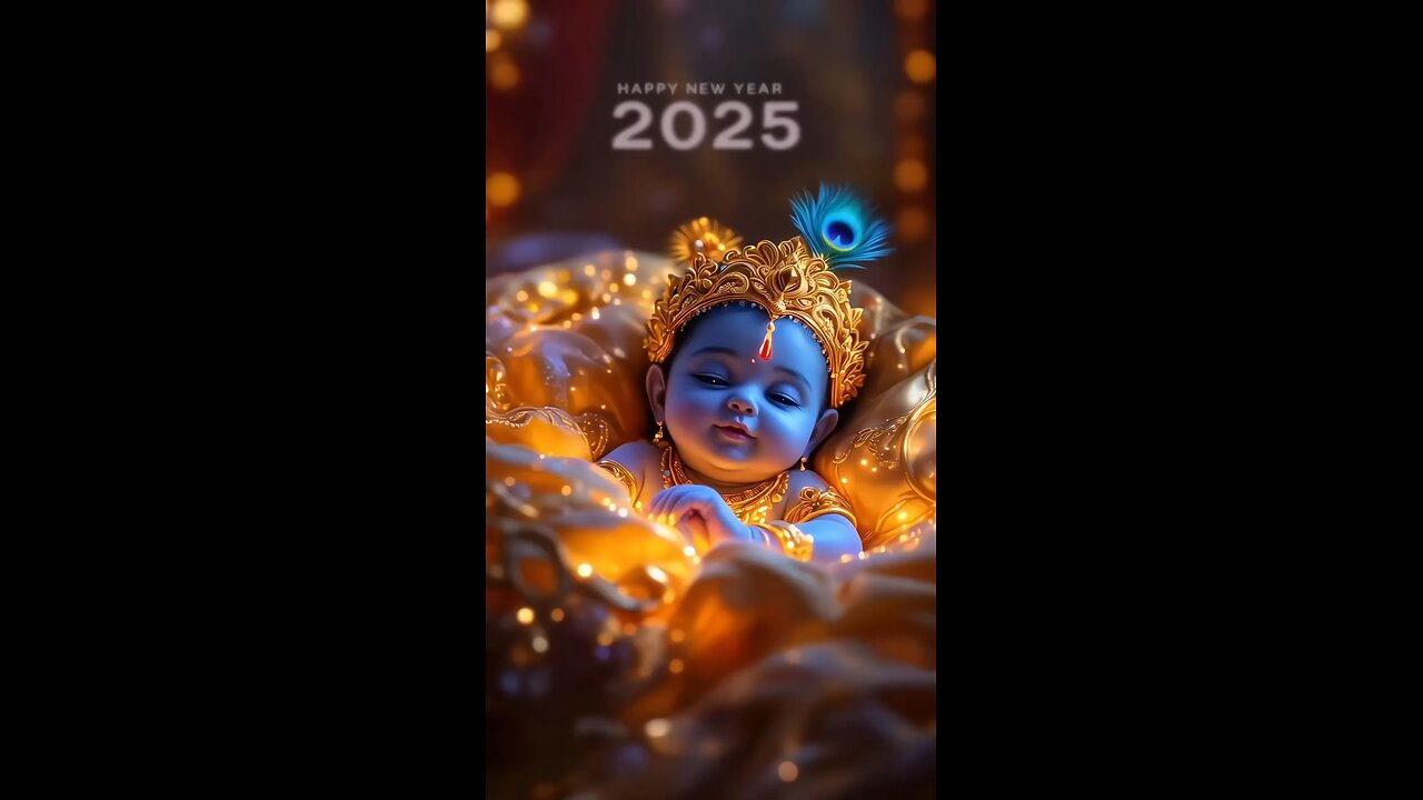 Radhey Radhey🙏🏼🙏🏼…. Jai Shree Krishna 🙏🏼🙏🏼 Happy New Year 2025