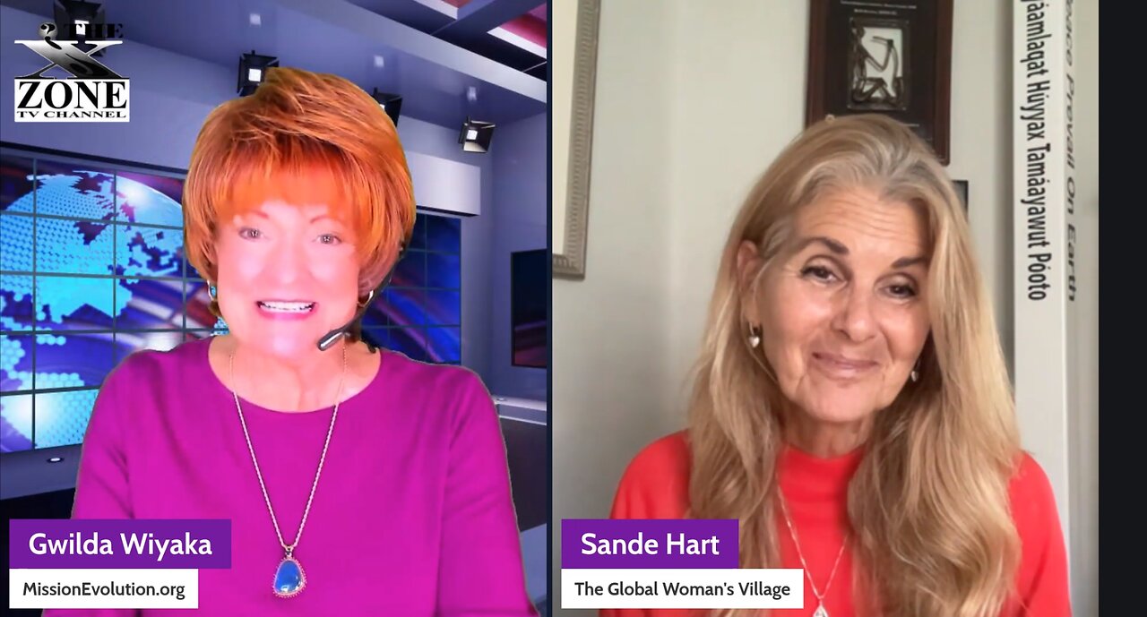 Mission Evolution Radio Show with Gwilda Wiyaka Interviews - SANDE HART - Liminal Odyssey