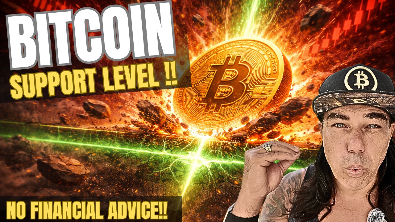 BITCOIN NEXT LEVEL OF SUPPORT IS... !!!!