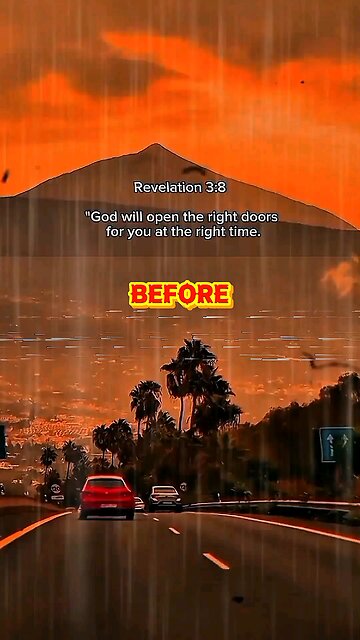 God Opens the Right Doors | Revelation 3:8 #jesus