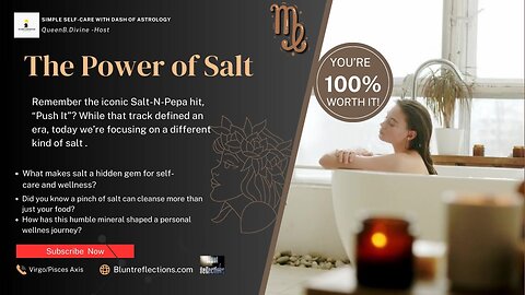 Do you know the Secret Power of Salt?