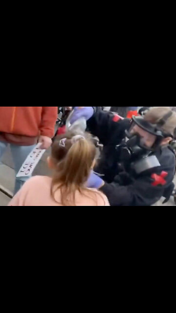 Lefty Mom Brings Her Kid to Riot & Is Surprised When She Gets Maced