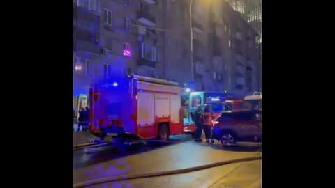 Incendio en Moscú: vecinos quedan atrapados