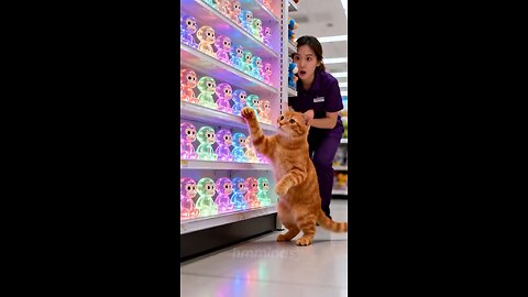 🐱🤝 Cute Cat Thought Everything Was Lost After The Fall Until Two Kids Helped #hmminds