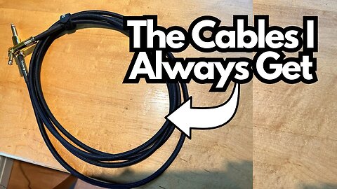 Ernie Ball Right Angled Instrument Cable - What I Think