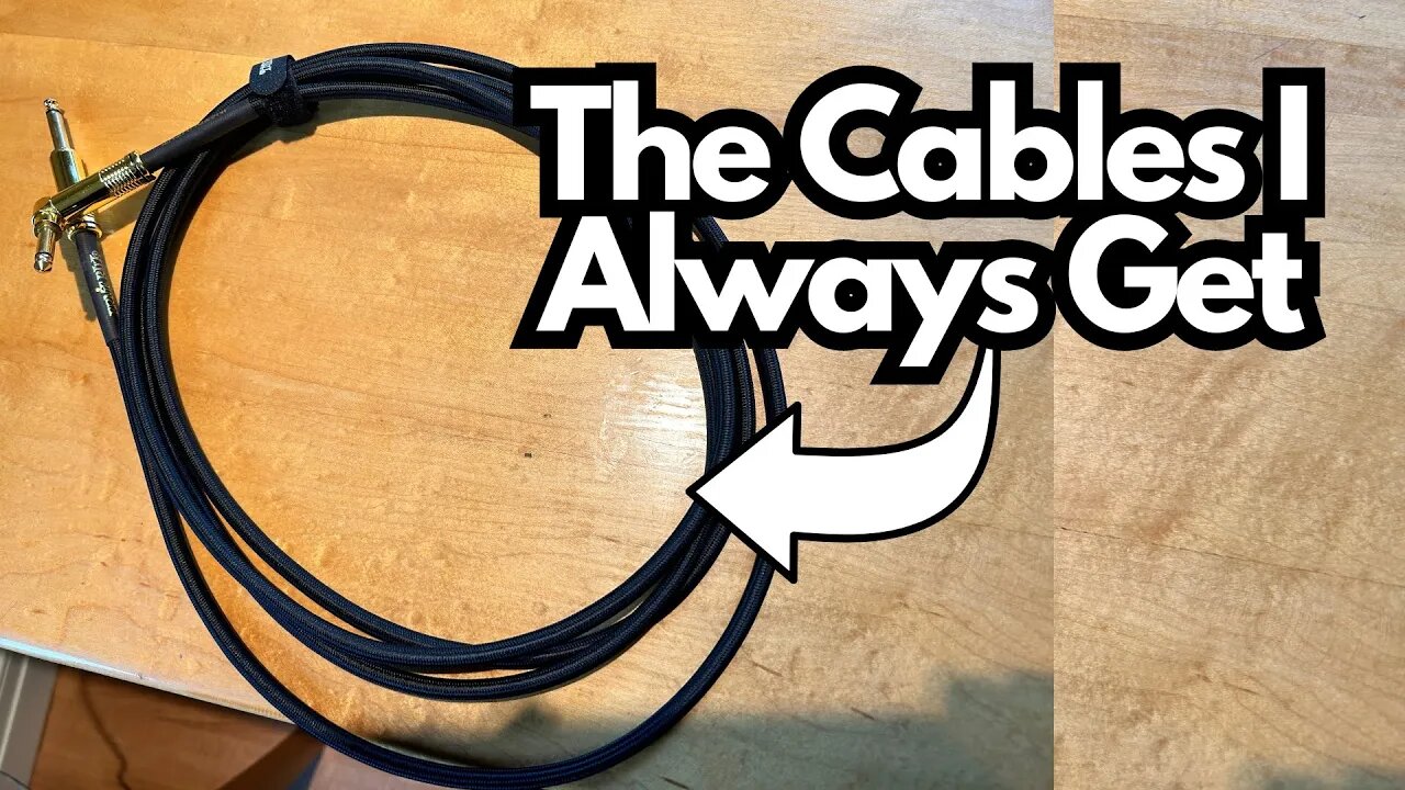 Ernie Ball Right Angled Instrument Cable - What I Think
