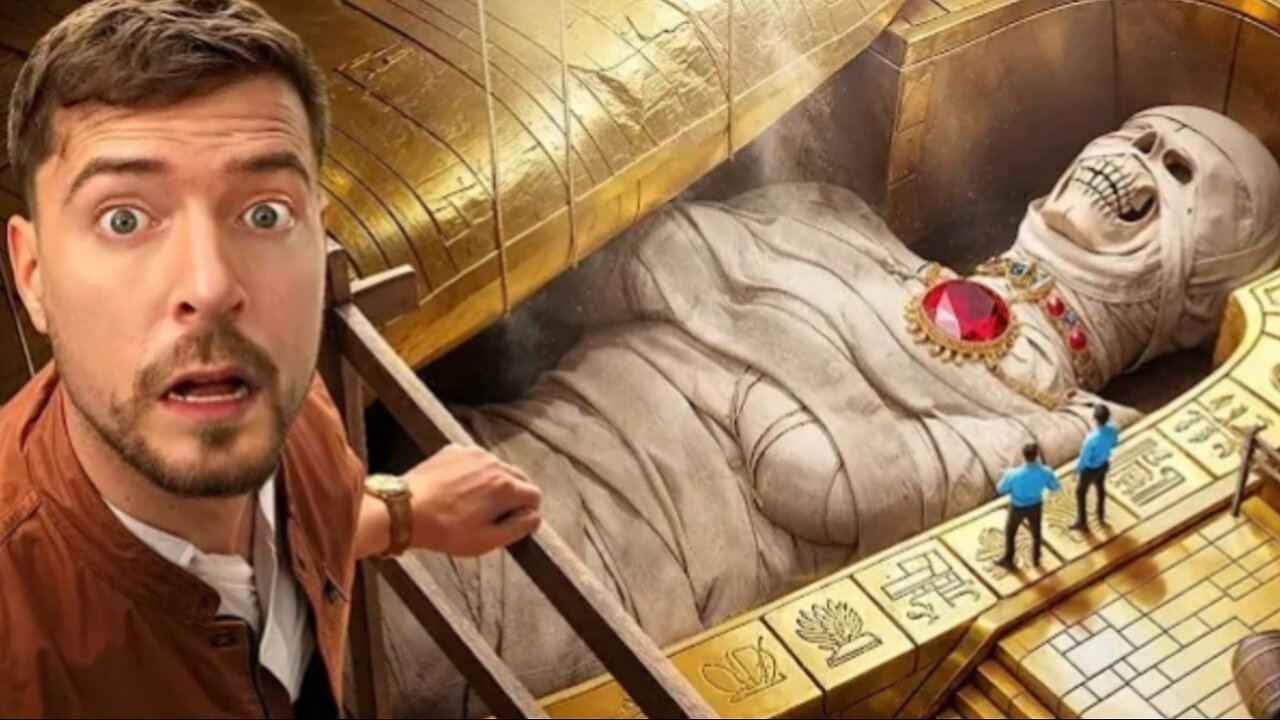 Mr beast spent 100 hours in pyramid