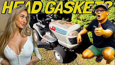 Craftsman LT2000 smokes! Does it need a head gasket? Or is it an easy fix?