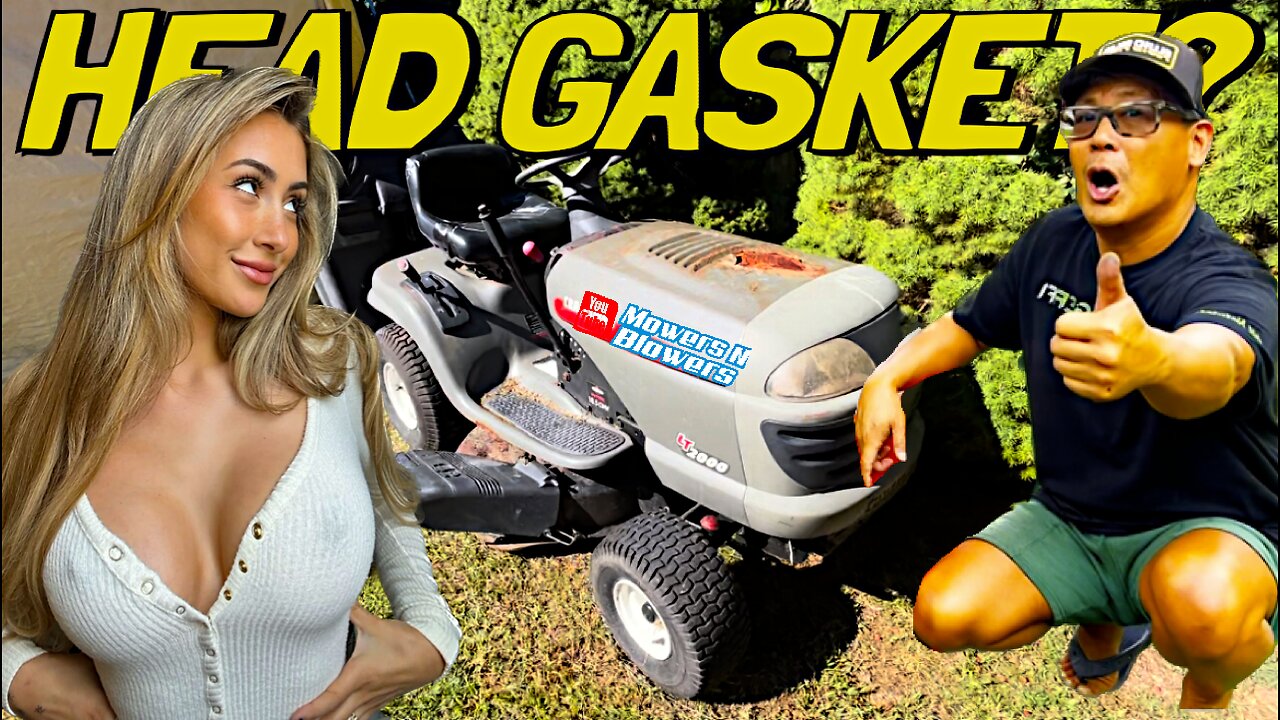Craftsman LT2000 smokes! Does it need a head gasket? Or is it an easy fix?