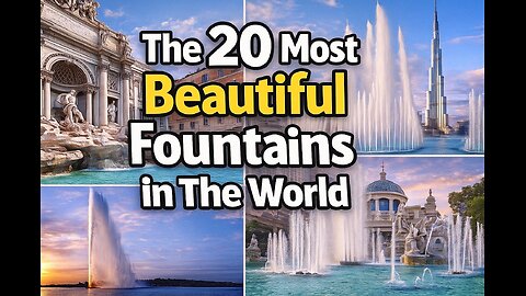 The 20 Most Beautiful Fountains in The World
