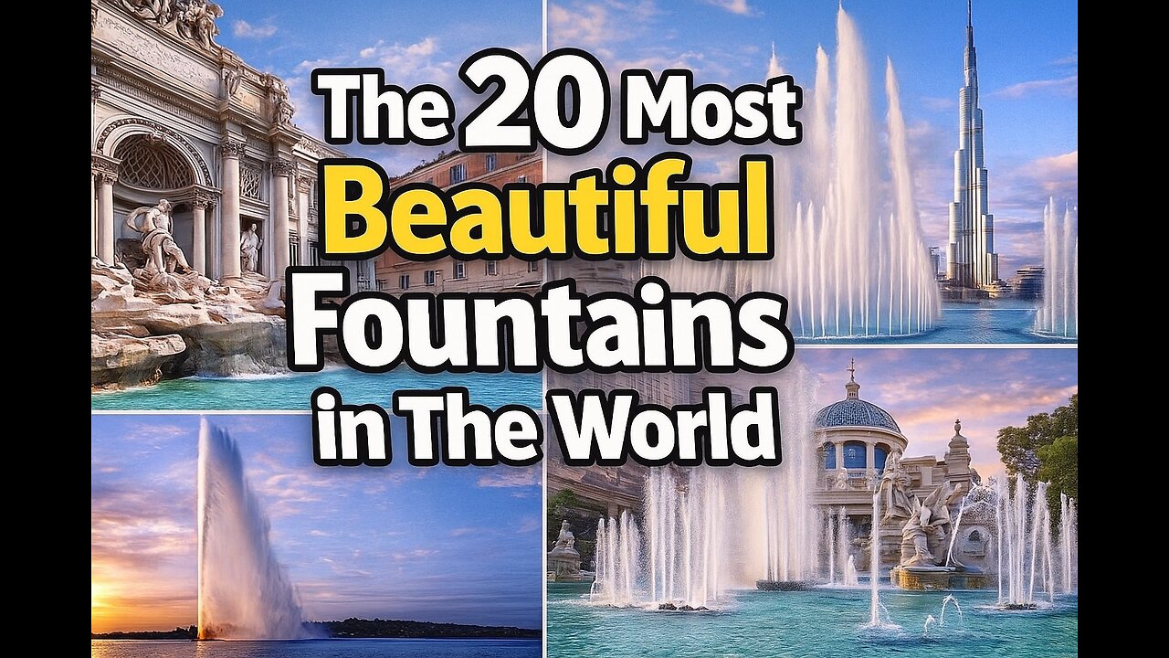 The 20 Most Beautiful Fountains in The World