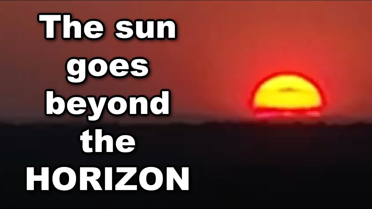 Where does the sun go on FLAT EARTH?